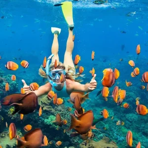 Sharm El Naga Beach relaxing snorkeling